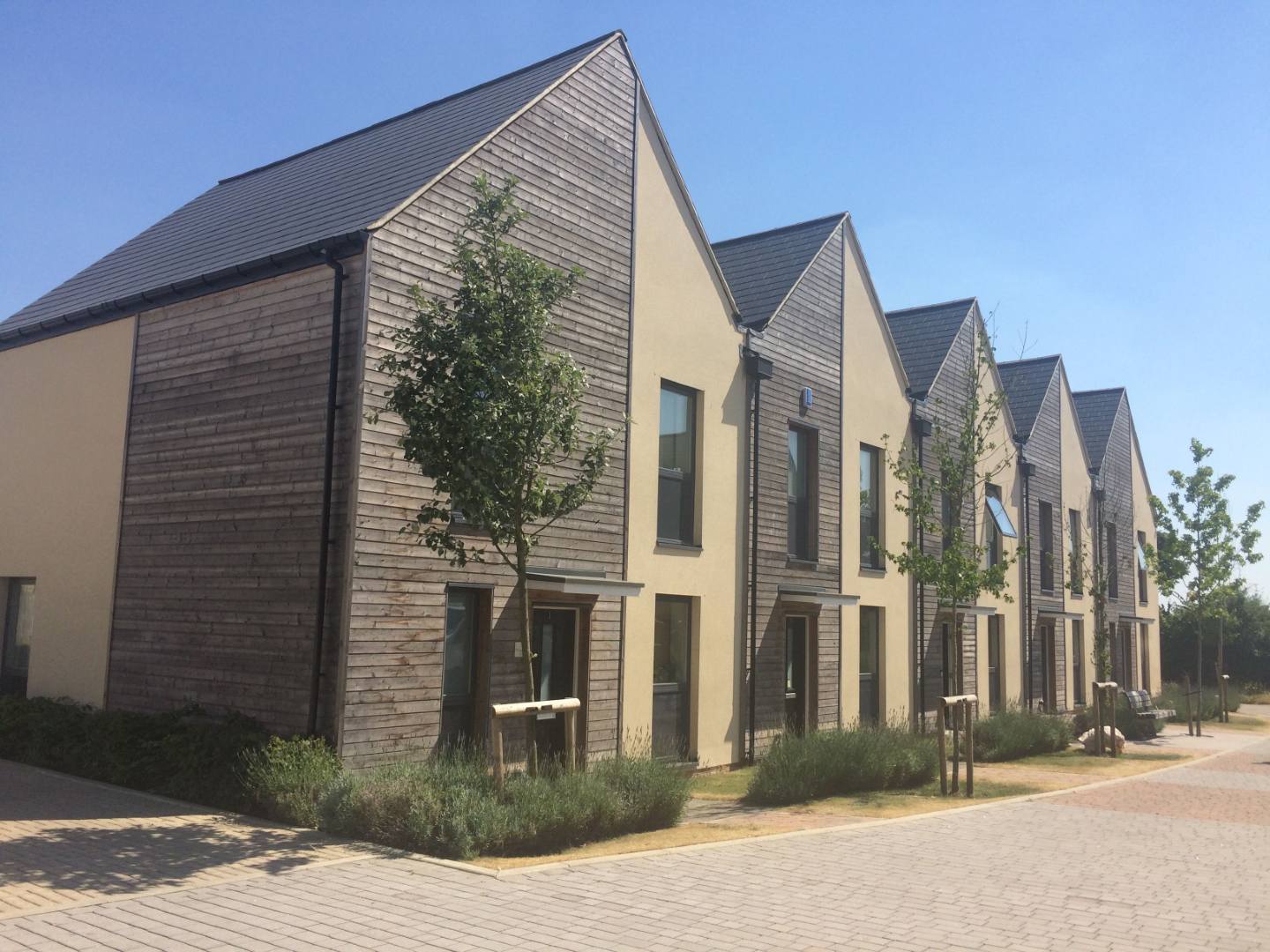 Bicester housing development using Donaldson Timber System's Products